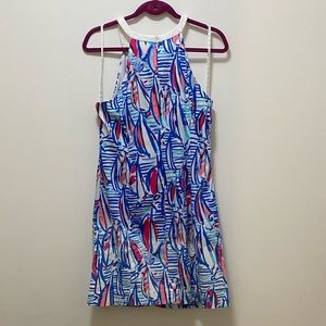 LILLY PULITZER Pearl Shift Dress/Red Right Return